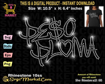 Instant Download Peso Pluma Rhinestone Template SVG, Peso pluma Rhinestone Svg, boxing rhinestone download, girl rhinestone,chicana cut file