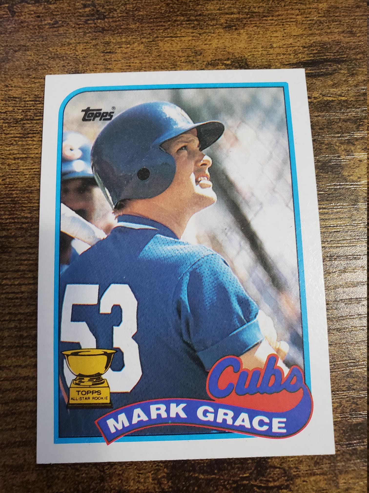 Mark Grace Baseball Card Printable Cards