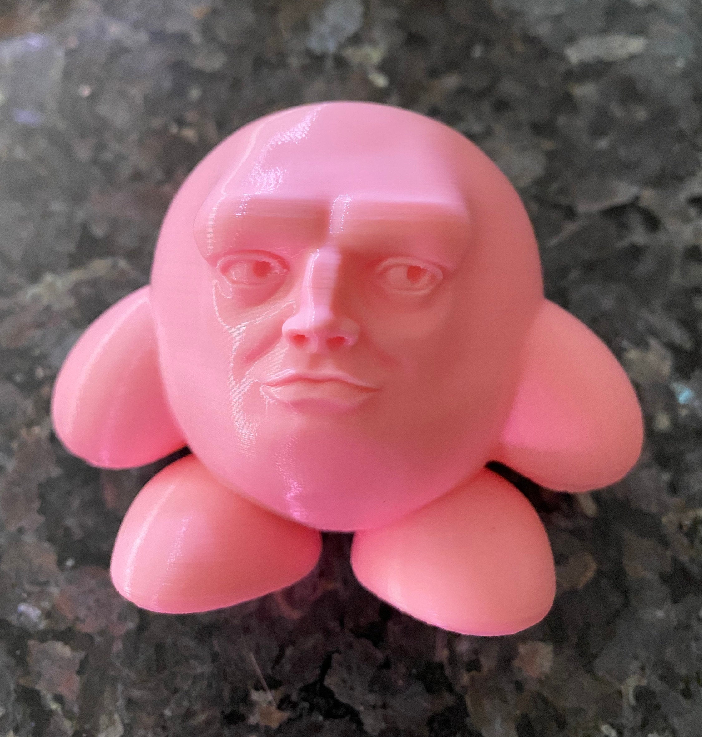 Cursed Kirby 3D Printed Kirb Etsy