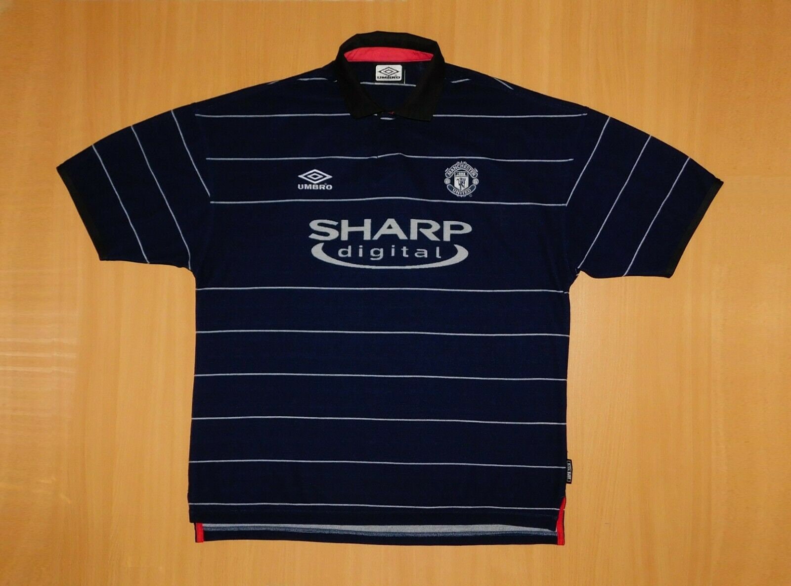 Padre Pasado si puedes Manchester United 1999 2000 shirt jersey soccer camisa away - Etsy España