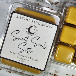 Sweet Soul Sista Wax Melts | Sweet Tobacco | Vanilla