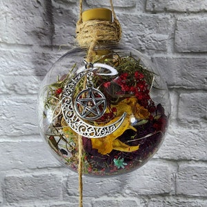 Ostara | Ostara Light Up Witch Ball | Witch Ball | Wicca | Pagan |Spring Equinox | Vernal Equinox | Witch Ornament | Protection