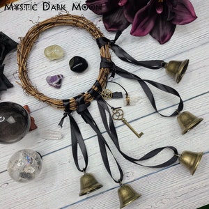Witch Bells Key Pentacle Protection Witchy Gifts