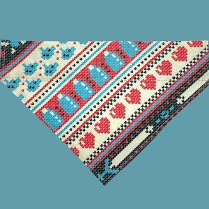 On A Quest Over The Collar Dog Bandana, Video Game Dog Bandana, Nerd Dog Bandana, Gamer Dog Bandana, Retro Games Dog Bandana