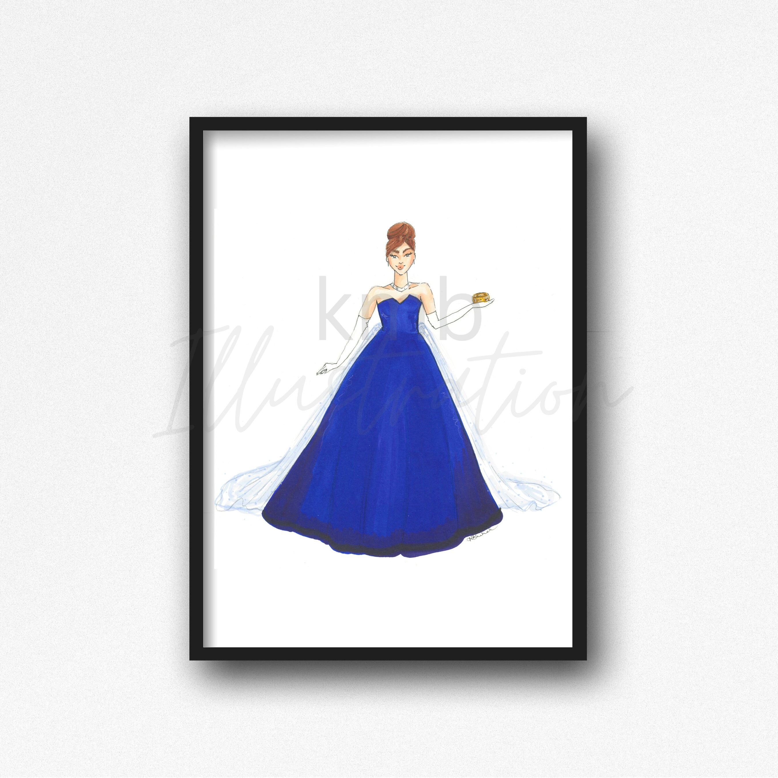 princess anastasia blue dress