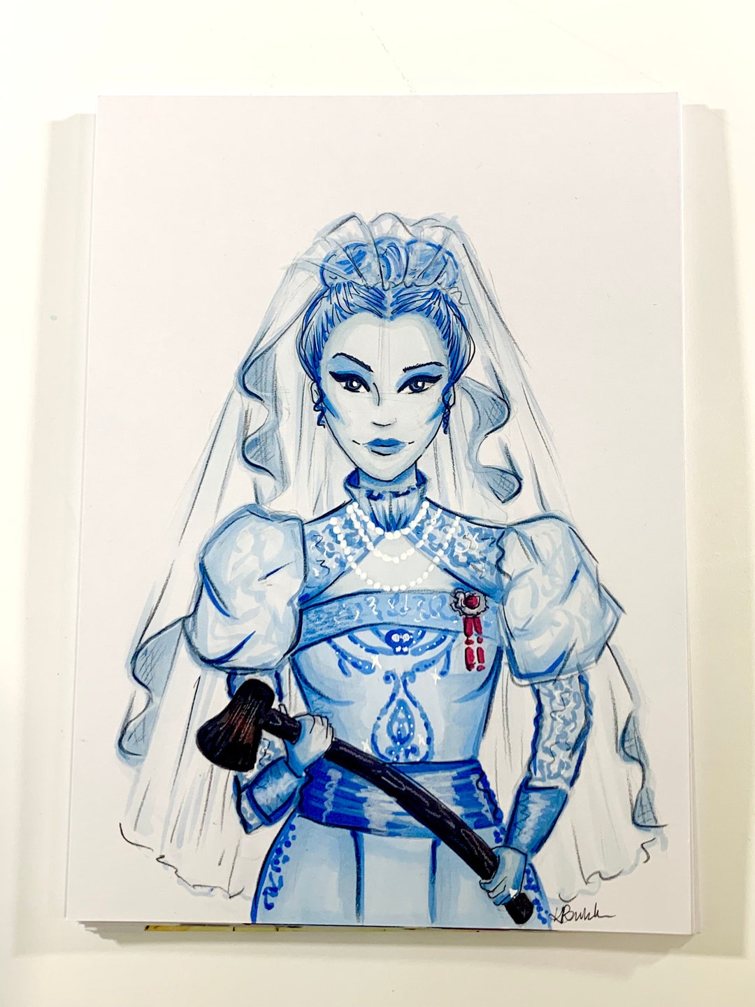 Haunted Mansion Ghost Bride Black Widow Bride Hatchet Ghoul Bride
