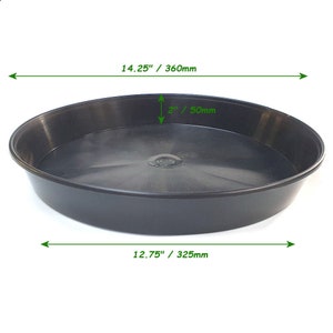35cm (14) Large Heavy Duty Saucers for Flower Plant Pots.