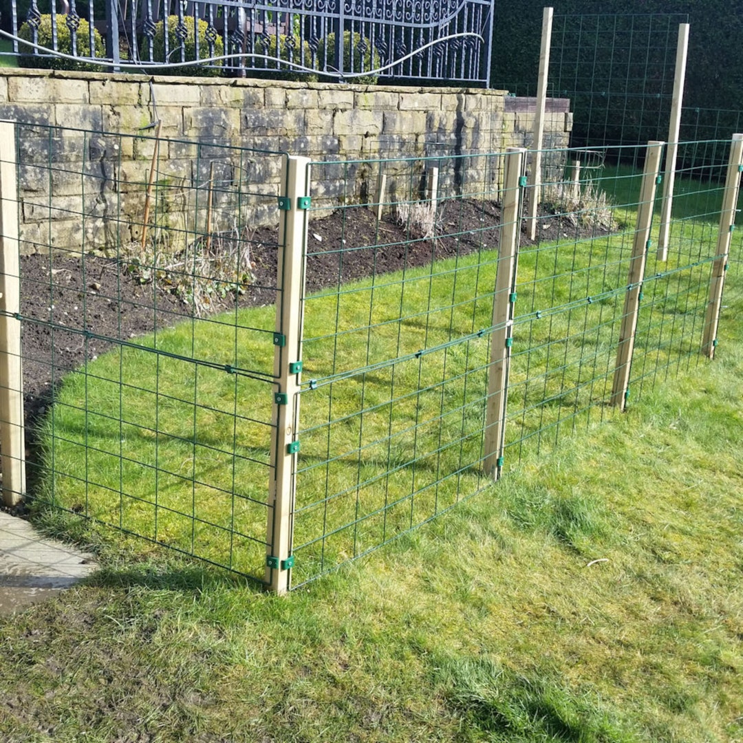 Permanent Garden Mesh Fencing Etsy UK