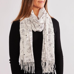 Cockapoo Design Scarf