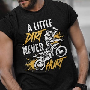 Cadeau de chemise de moto, T-shirt de moto, Chemise de motard, Accessoires de motard, T-shirts unisexes, T-shirts de moto de terre, T-shirt de motocross