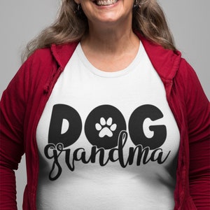 Dog Grandma Shirt, Gift For Grandma, Grandma Shirt, Animal Love, Fur Mama, Dog Paw Shirt