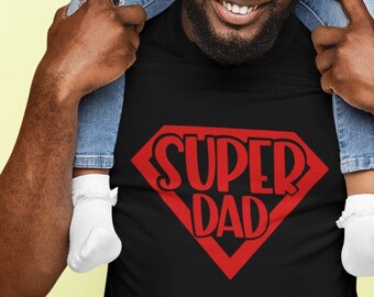 Super Dad T-Shirt, Father's Day Gift, Superhero Papa Tee