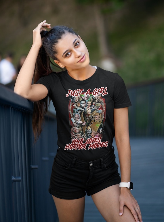 I Love Horror Movies T-Shirt - Scary Movie Shirt I Love Horror Movies T-Shirt - Scary Movie Shirt