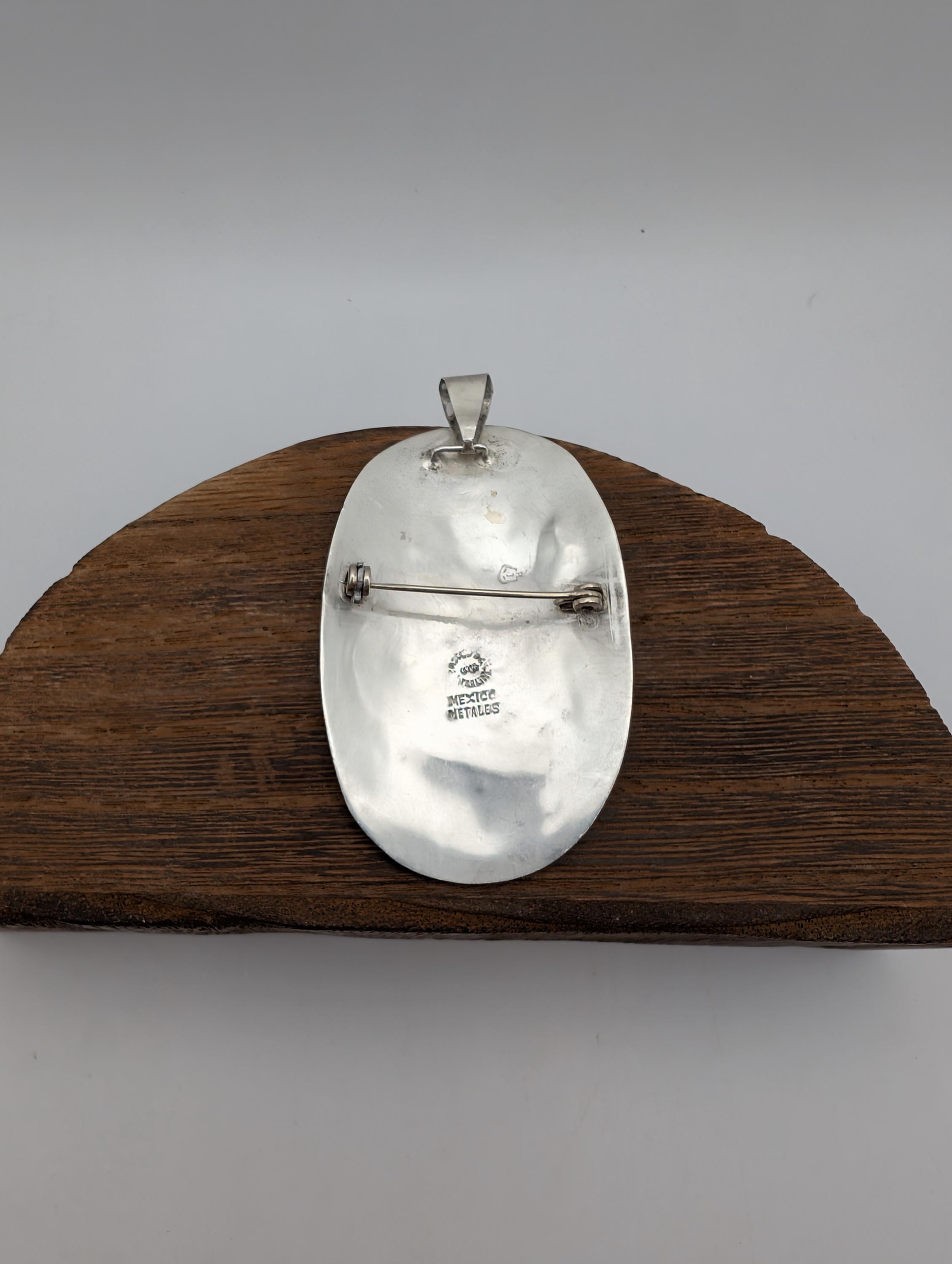 Vintage Mexico Sterling Silver 925 Copper Brass Mixed Metals
