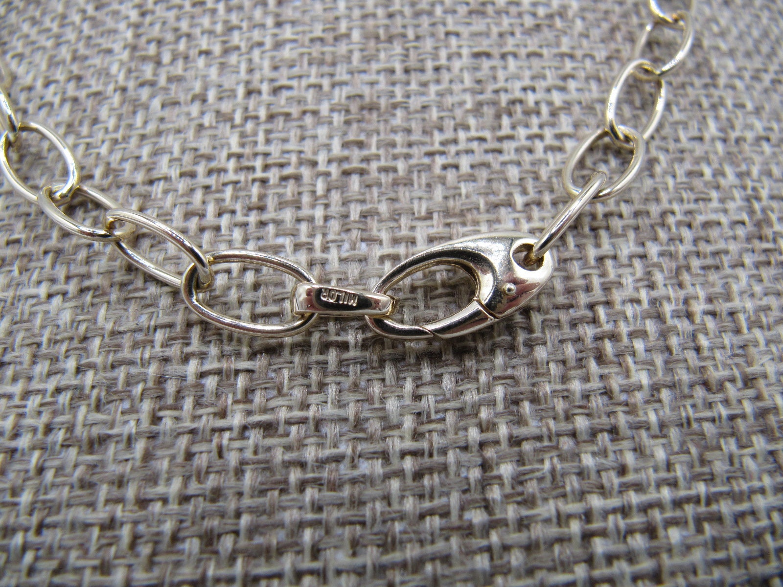 Milor Italy 14K Yellow Gold 585 Amber Drop Chain Necklace - Etsy
