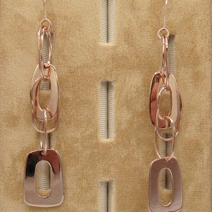 Ippolita Rose Gold Over Sterling Silver 925 Drop Dangle Earrings