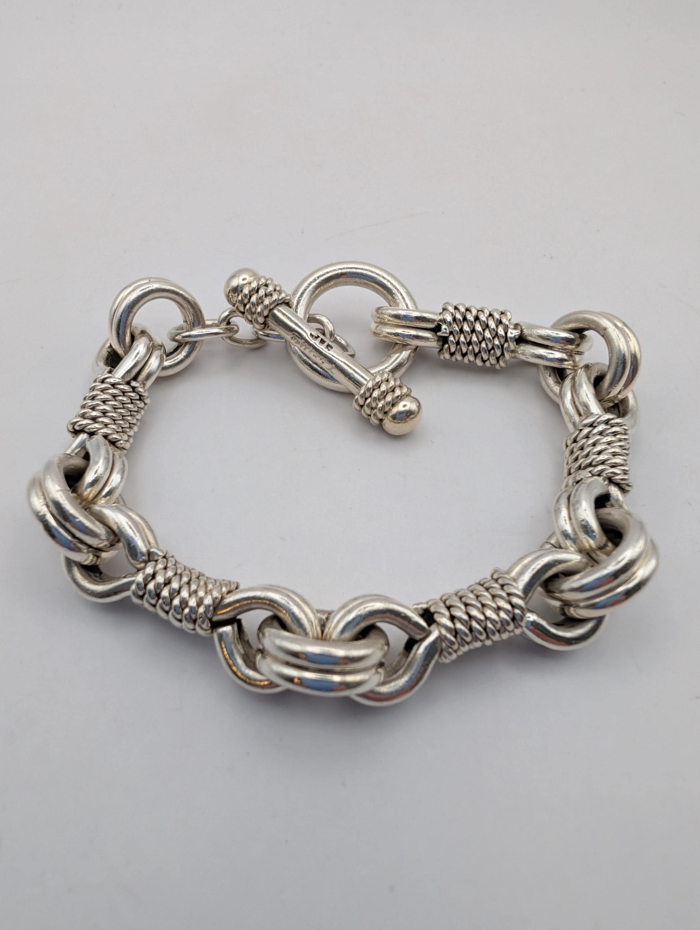 Taxco Chain Bracelet Silver - Etsy
