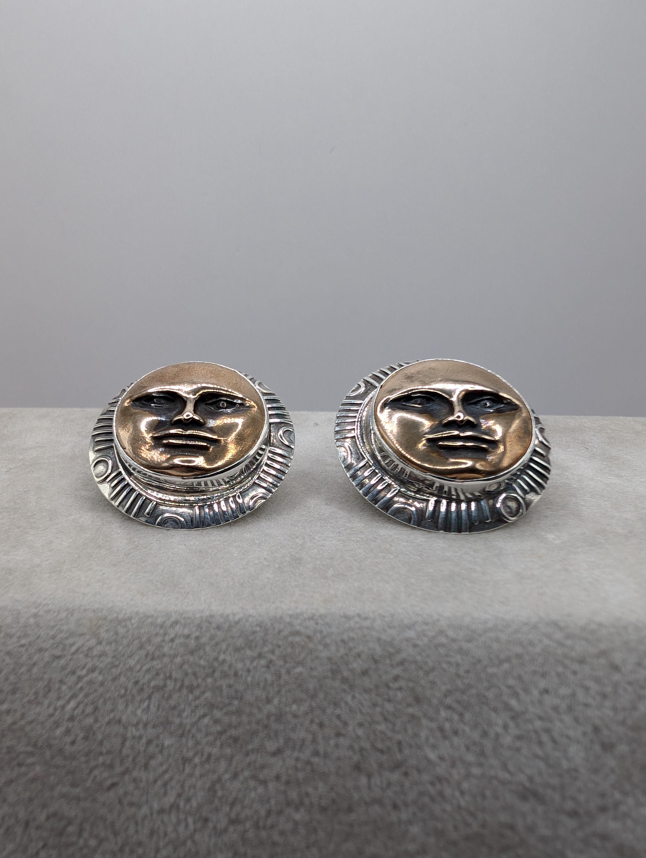 Boucles D'oreilles Tabra Pendantes Vintage - Argent 925 - Style Bohème