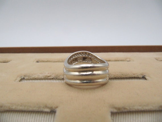 Sterling Silver 925 Ring Band Size 6 - image 5