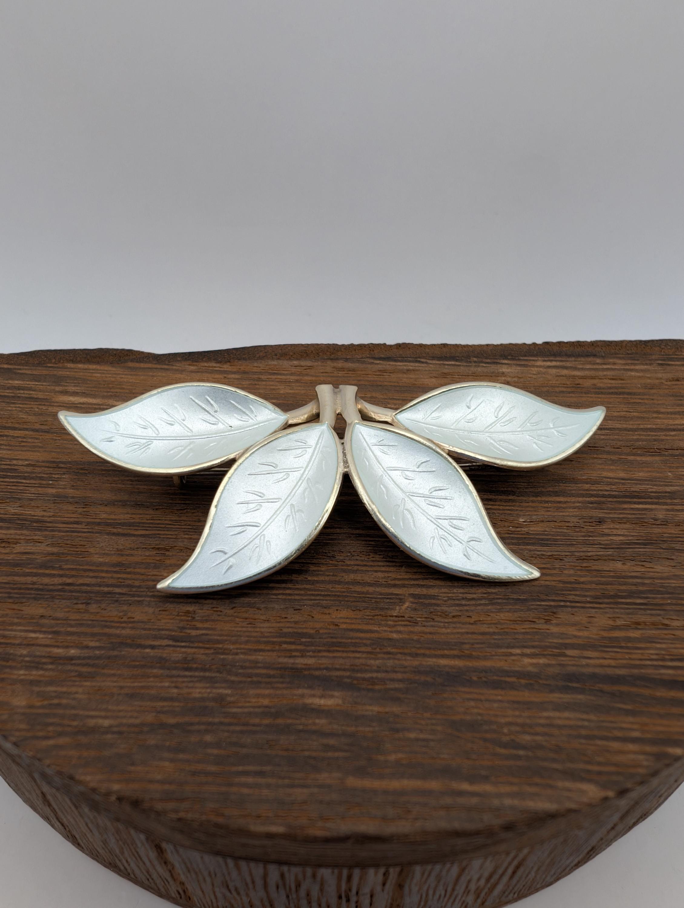 David Andersen Norway Enamel Brooch - Etsy