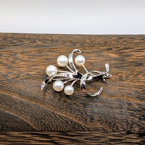 Mikimoto Brooch - Etsy