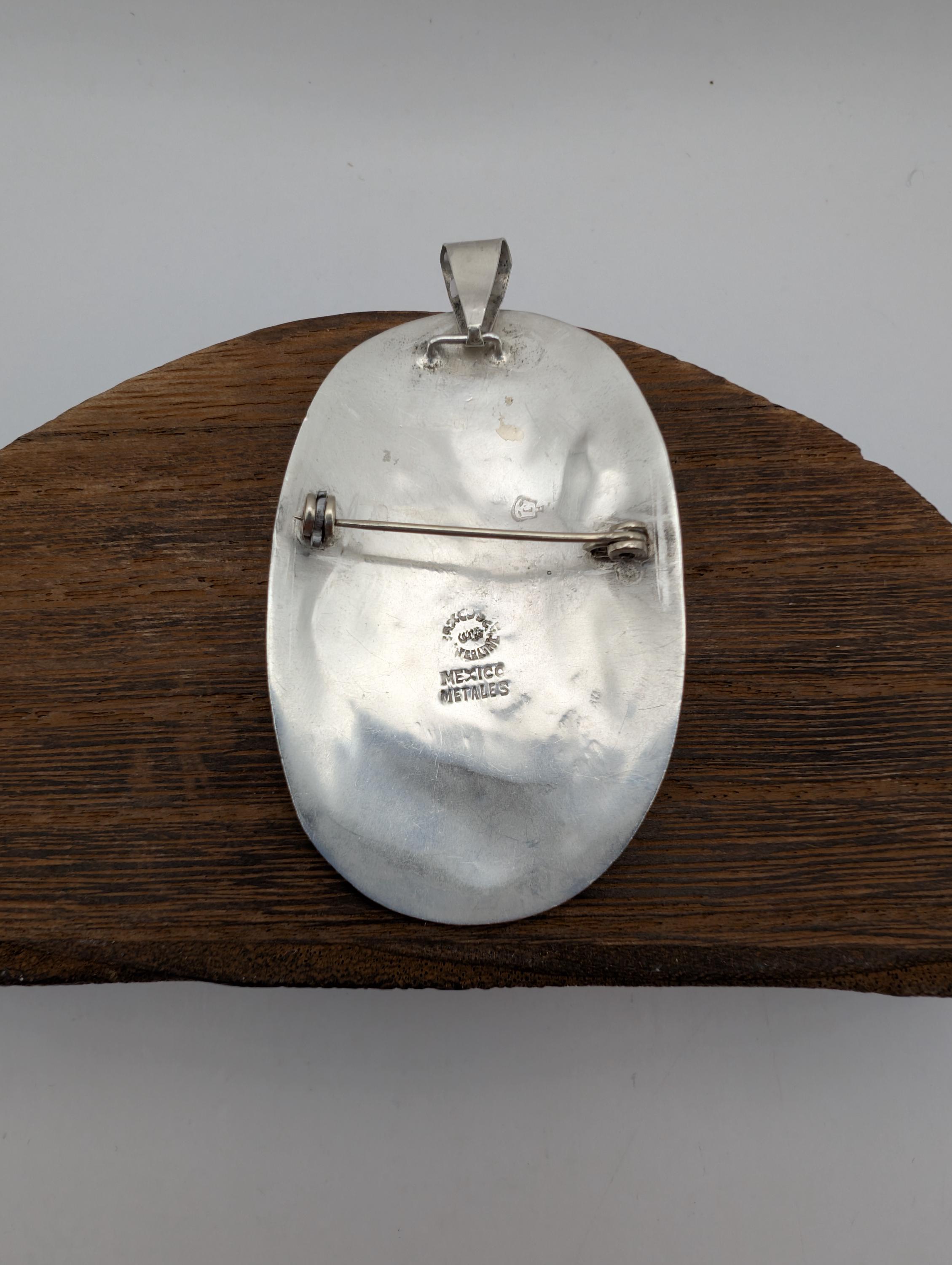 激レアデザイン✨【重厚115g】【MEXICO】シルバー925 ヴィンテージ✨ Vintage Mexico Sterling Silver 925 Copper Brass Mixed Metals