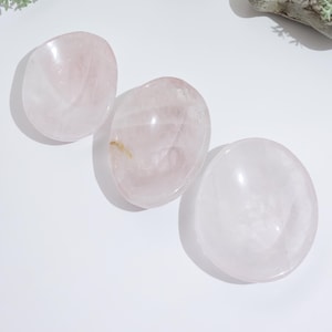 Rose Quartz Trinket Dishes