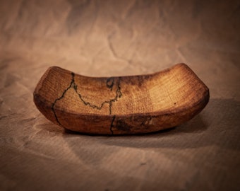 Beautiful Spalted Beech Wood Altar Dish