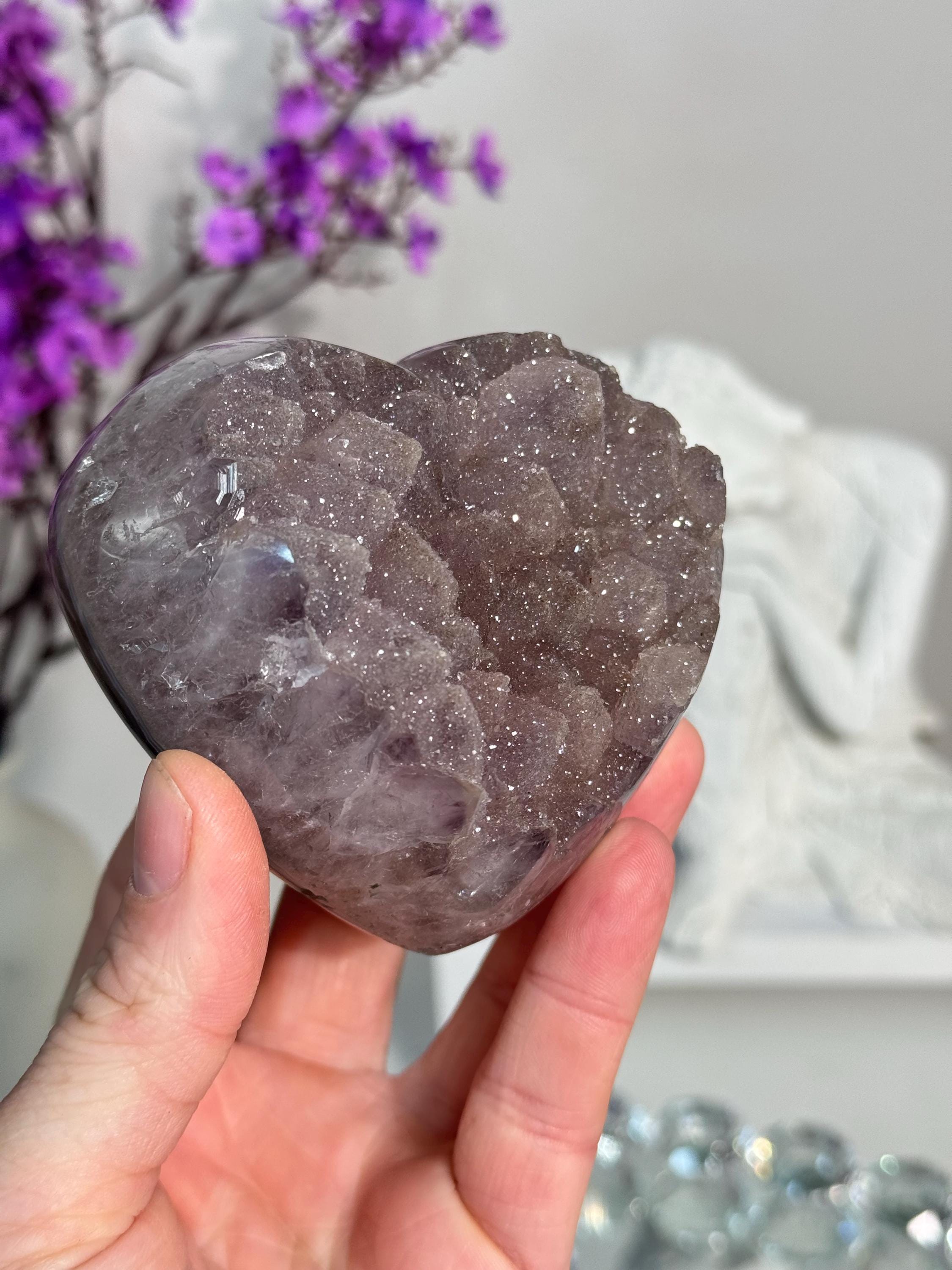 シュガーアメジストハート 3169 シュガードゥルージー - Etsy 日本