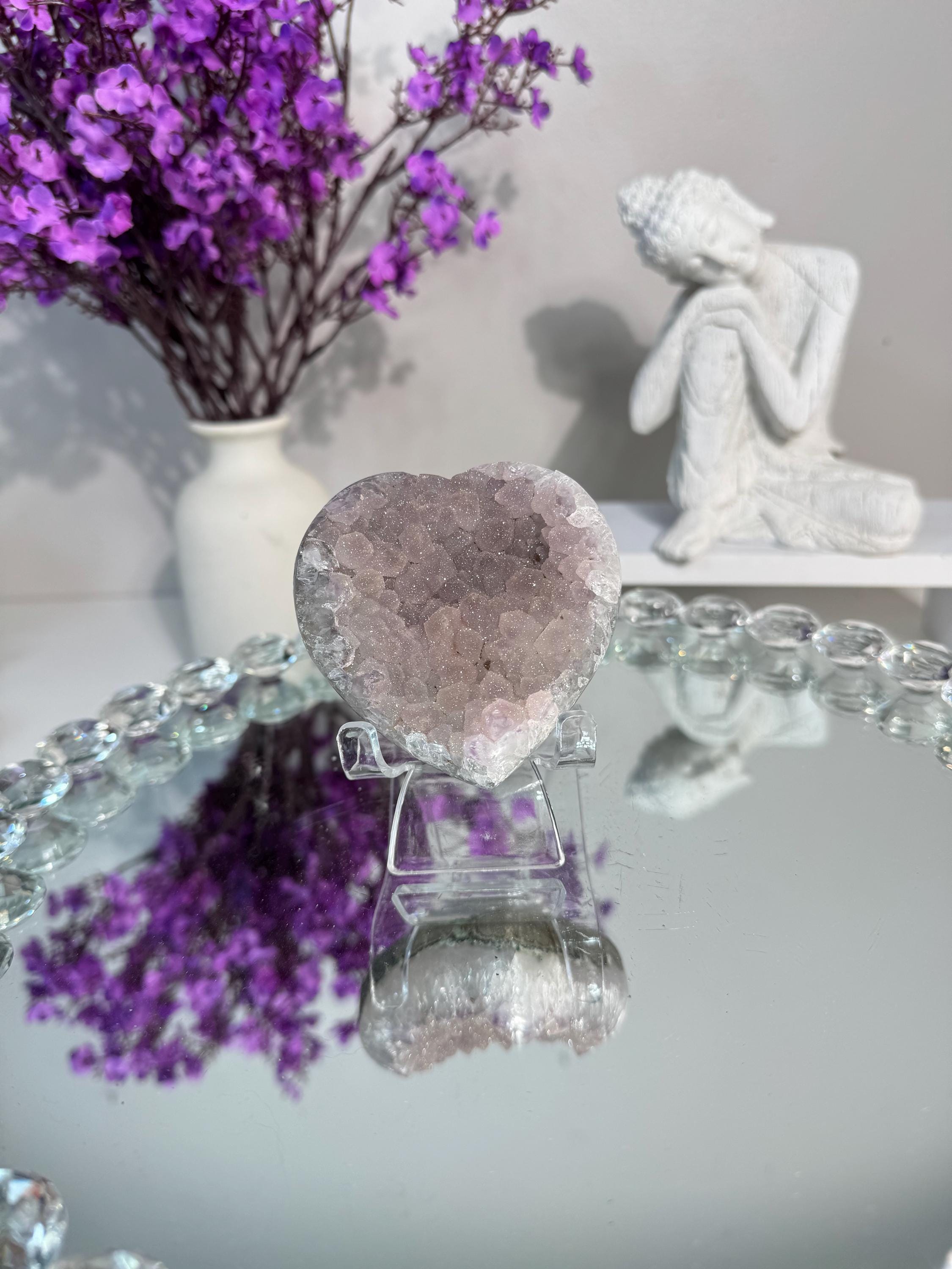 シュガーアメジストハート 3169 シュガードゥルージー - Etsy 日本