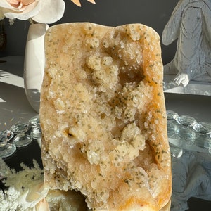 Sugar Druzy jasper cut base Healing crystals amethyst cathedral 2645