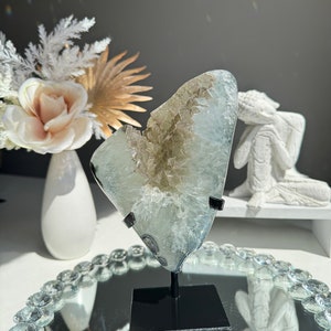 Sugar druzy quartz geode Healing crystals 2760