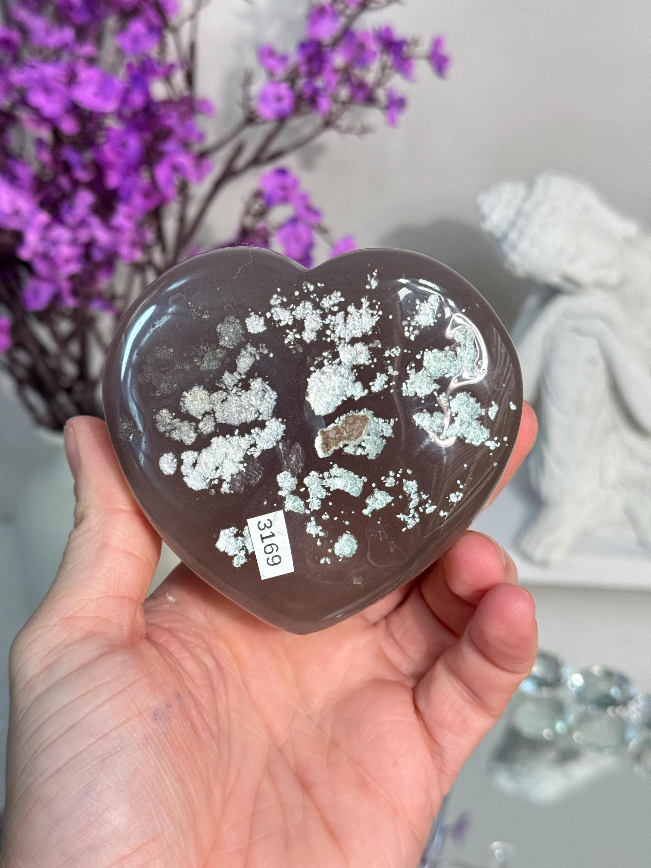 お値下げ不可♡アメジスト　シュガー　ハート シュガーアメジストハート 3169 シュガードゥルージー - Etsy 日本