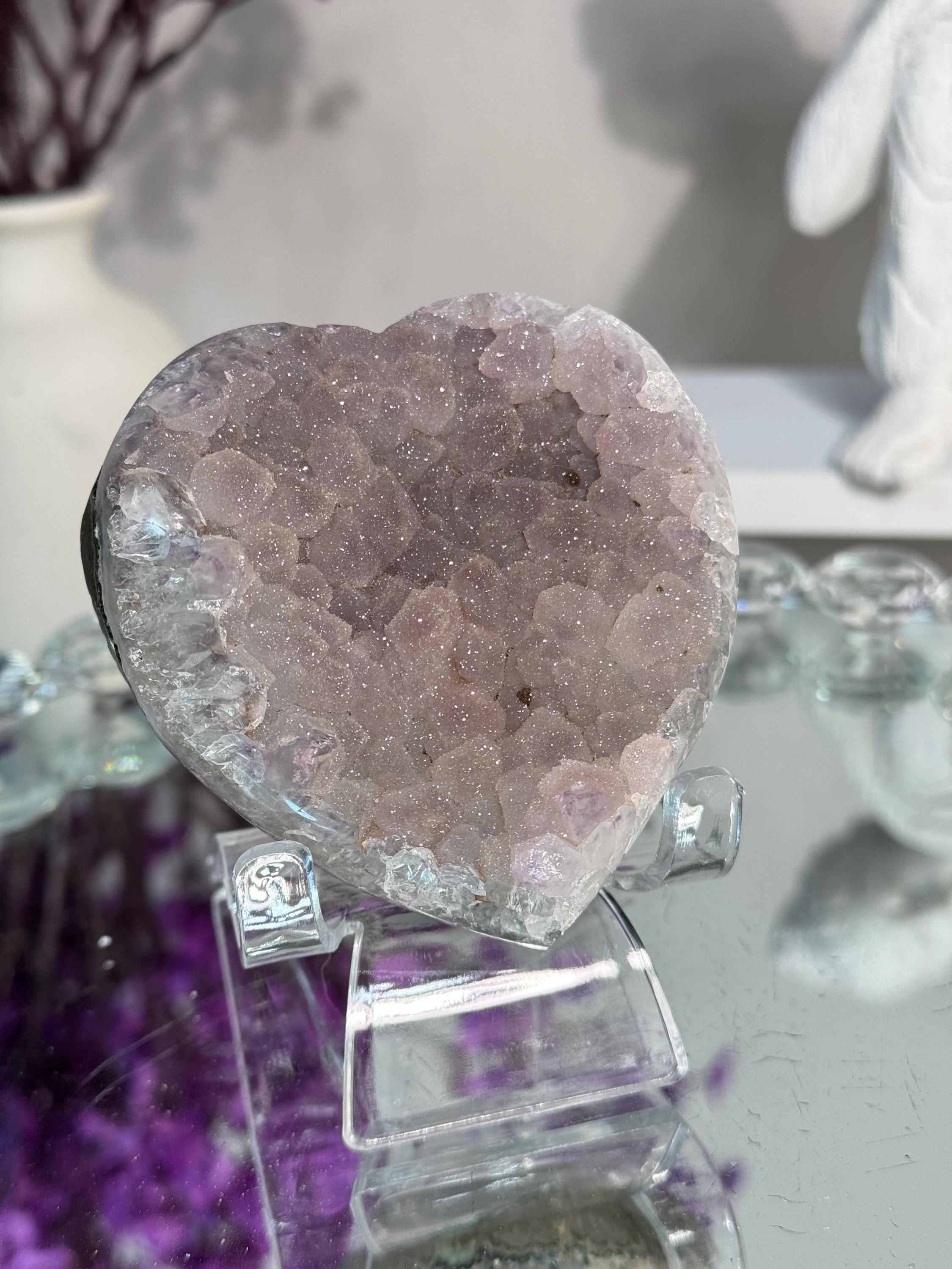 シュガーアメジストハート 3169 シュガードゥルージー - Etsy 日本