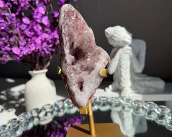 激レア！　ピンクシュガードゥルージーアメジスト　瑪瑙共生 激レア！ ピンクシュガードゥルージーアメジスト 瑪瑙共生