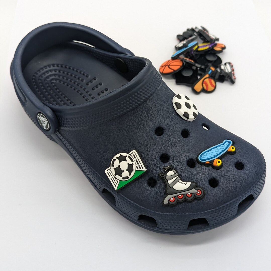 Sports Jibbitz Croc Shoe Clog Charms Decorations UK Football Basketball