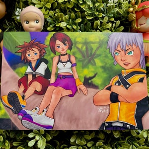 Kingdom Hearts Inspired &#39;Destiny Islands&#39;  6&quot; x 4&quot; Print