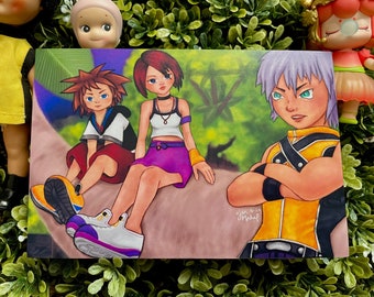 Kingdom Hearts Inspired 'Destiny Islands'  6" x 4" Print