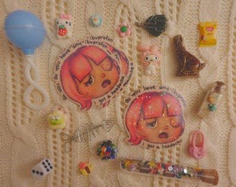 I Got a Headache 3” Sticker by Mahal Made Co.