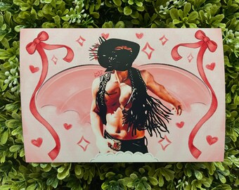 Coquette Cowboy San 4x6 Art Print by MahalMadeCo