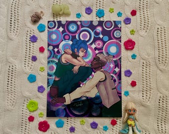 Timebomb 8.5" x 11" Art Print by MahalMadeCo; Powder x Ekko, Arcane League of Legends Fan Art