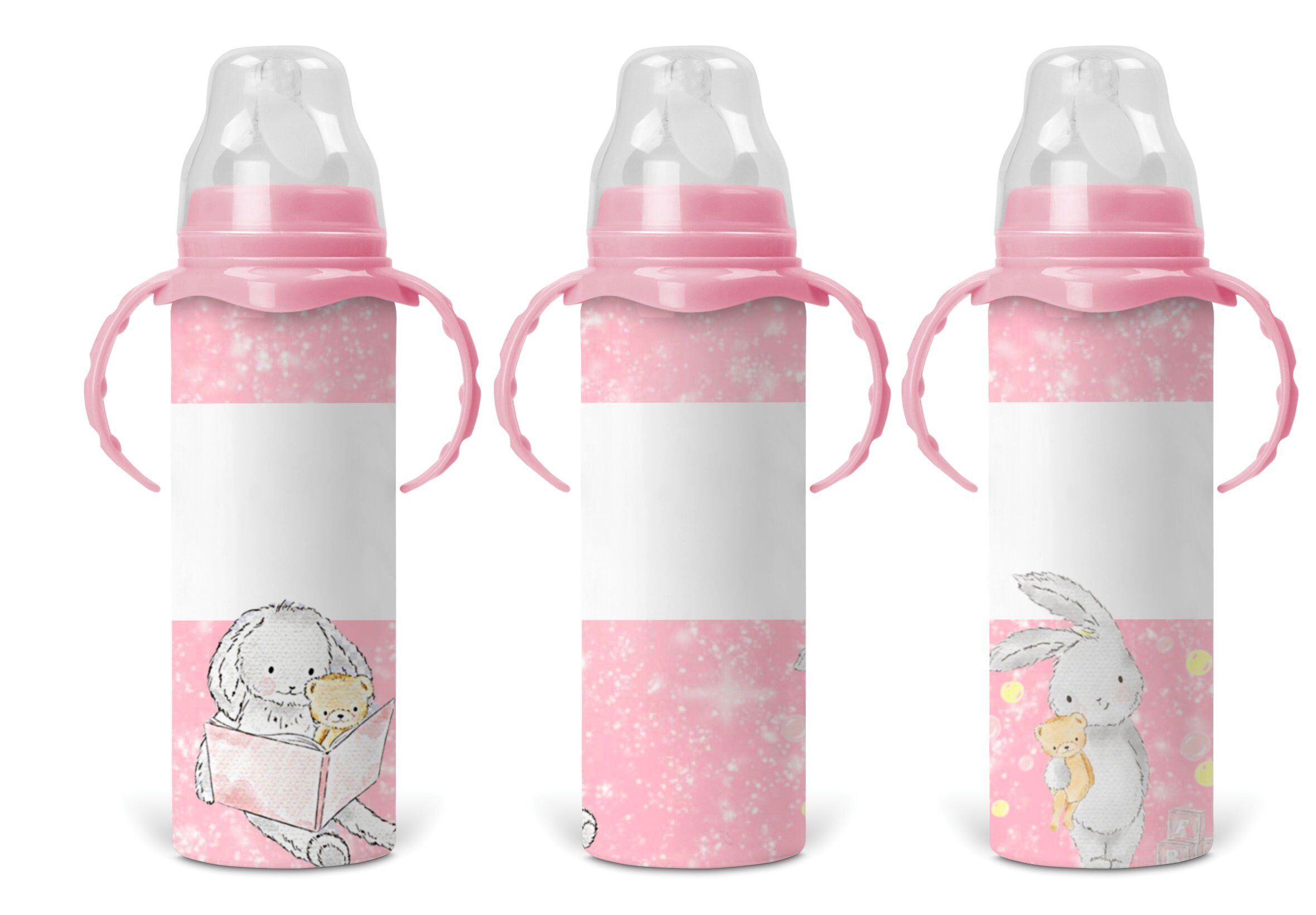 8 Oz baby bottle sublimation digital designs 8.05x7 Etsy