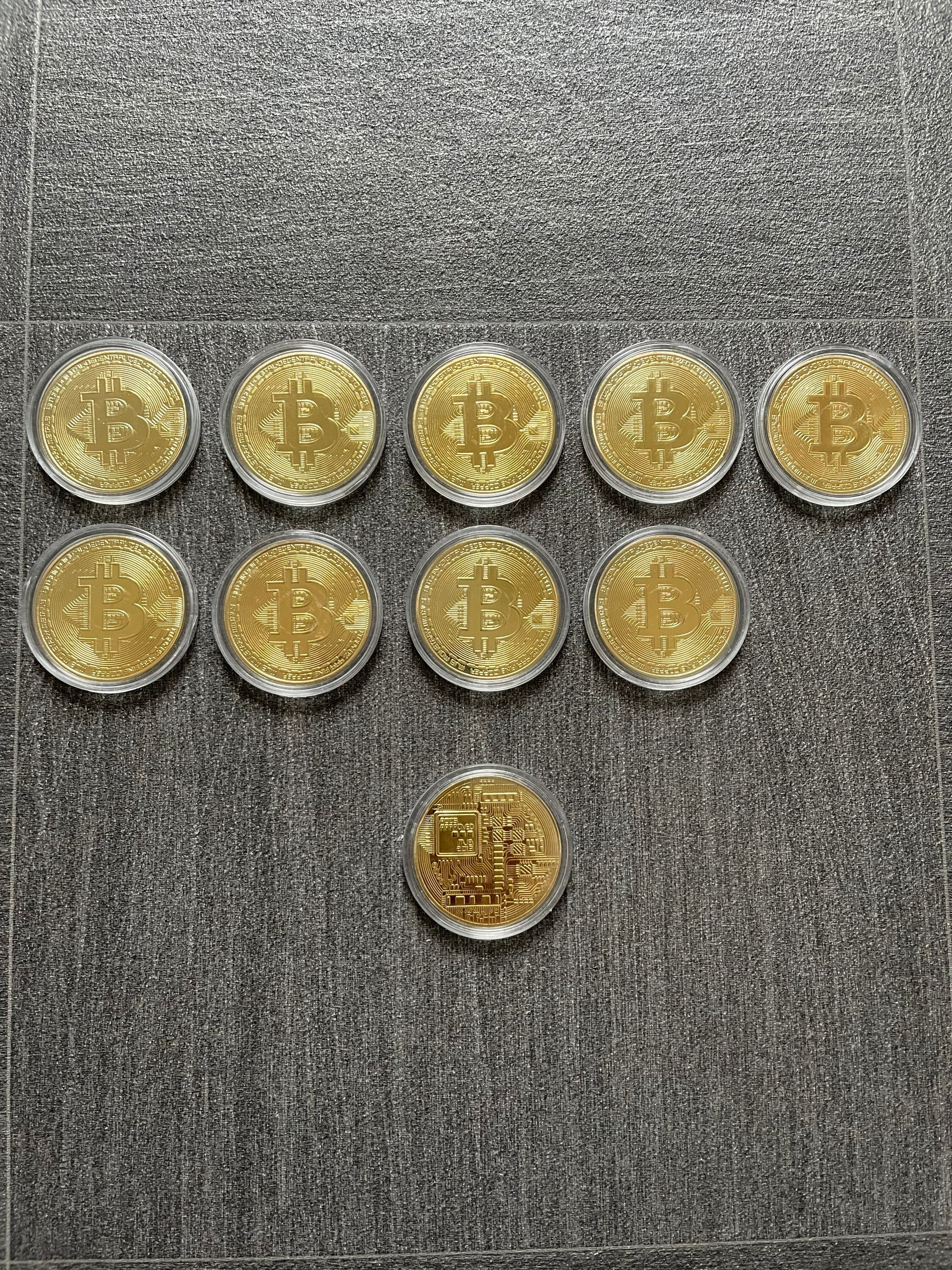 10 x Bitcoin Münzen Medaille Gold in Kapsel Kryptowährungen Geschenk  Ethereum Krypto Wallet - Etsy.de