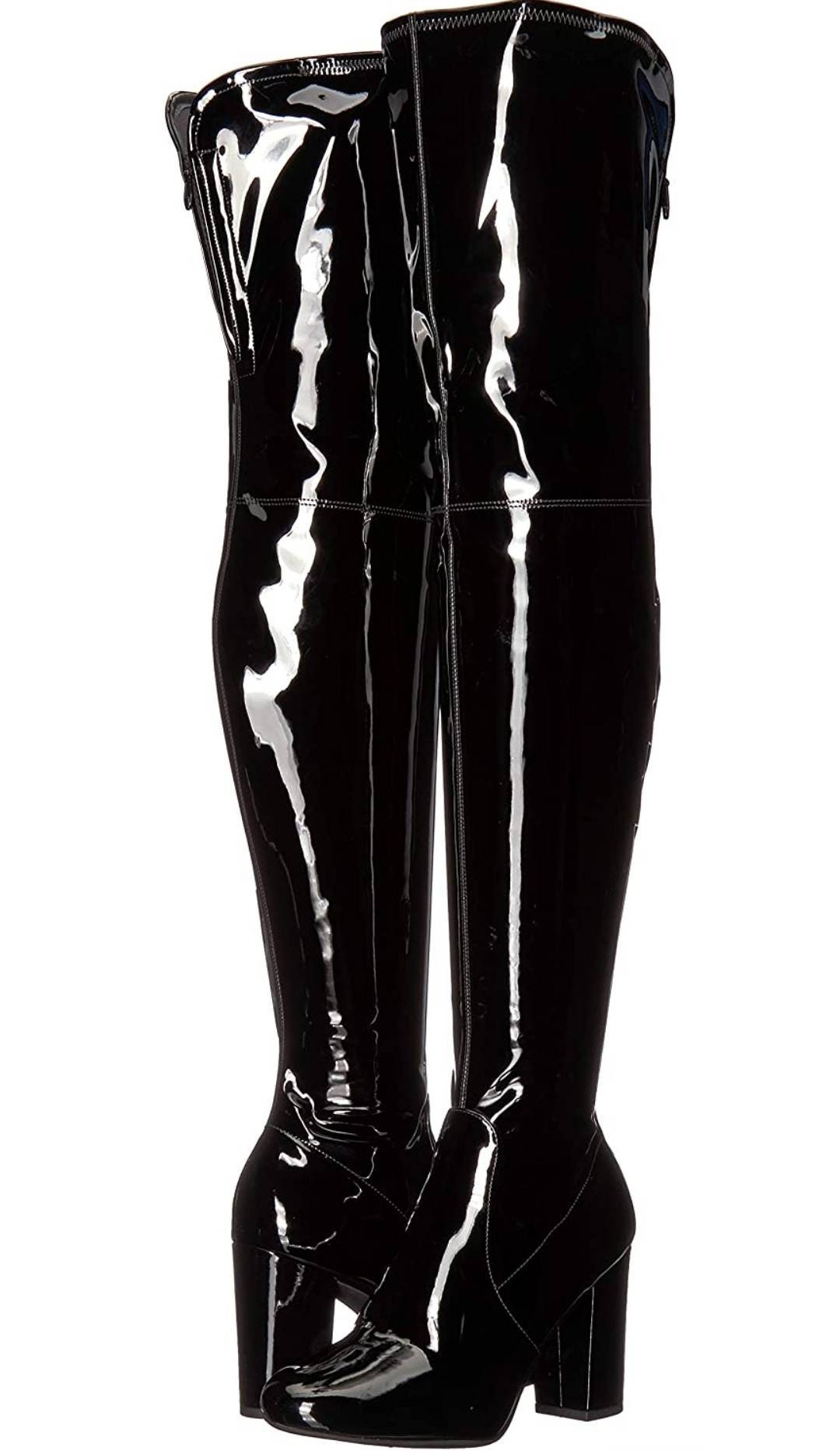 Kenneth Cole New York Women s Angelica Thigh high Heeled Boot Over