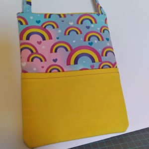 Rainbow Crossbody Bag Sky Multicolored Purse Checkered Bag