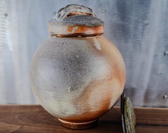 2 gal Onggi pot, Handmade stoneware