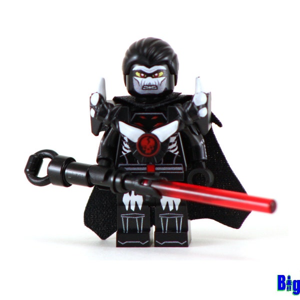 Impression personnalisée DARTH NIHL sur des pièces de marque Minifig ! Inspiré de Star Wars !