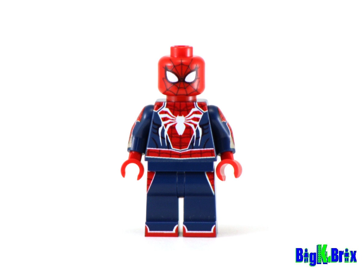 SPIDERMAN PS4 Game Custom Printed on Lego Minifigure Marvel 