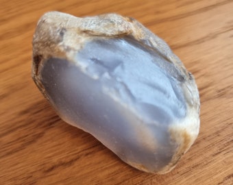 Natural Blue Chalcedony from Turkey