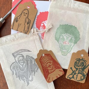 Handmade Book Stamp - Ideal for Block Printing Projects and Bookworms image 10